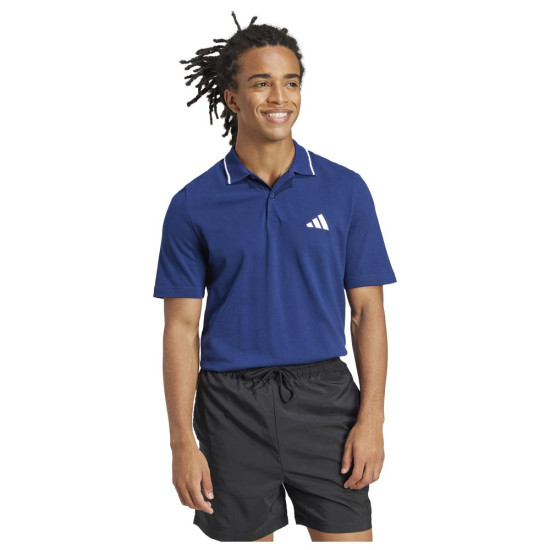 Adidas Ανδρική κοντομάνικη μπλούζα Essentials Small Logo Pique Polo Shirt Adidas Ανδρική κοντομάνικη μπλούζα Essentials Small Logo Pique Polo Shirt